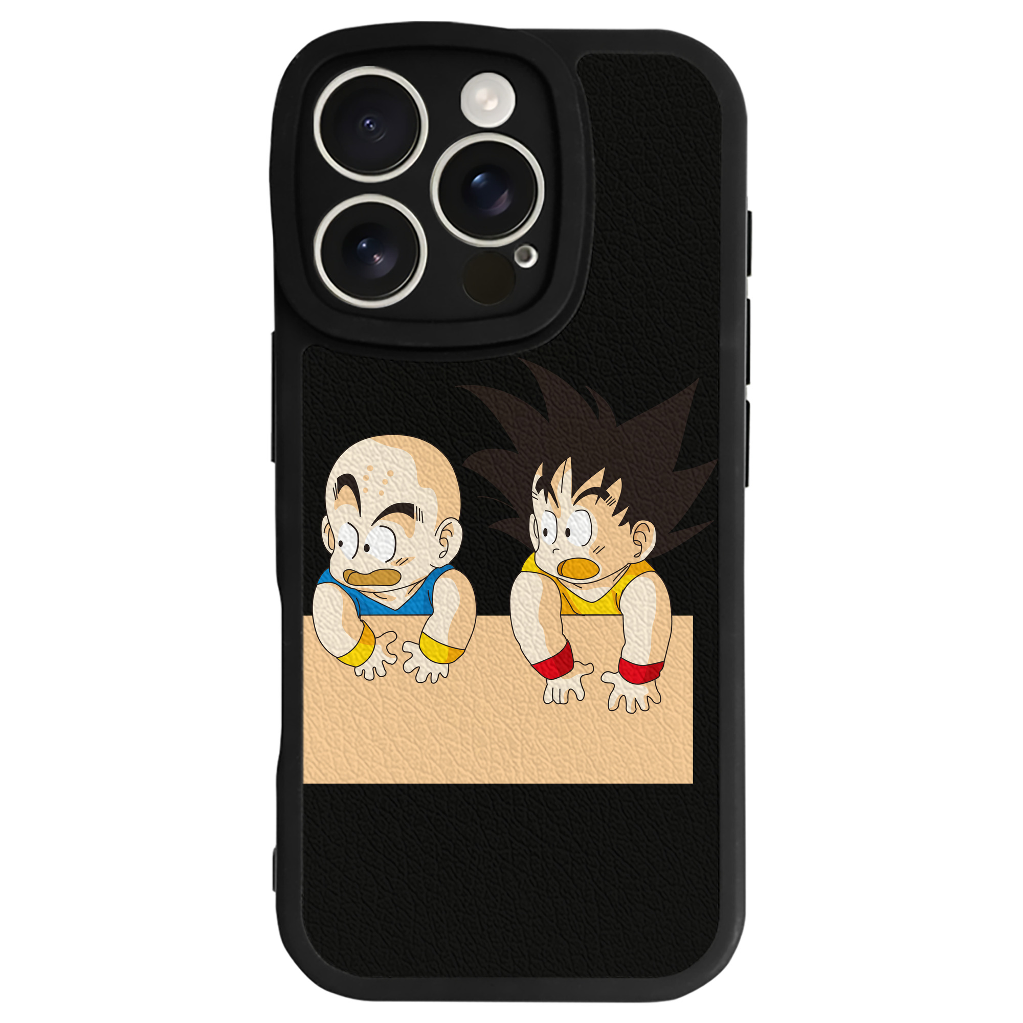 （画像用） ドラゴンボール 孫悟空（そん ごくう）Son Goku カカロット DRAGON BALL Kakarotto 【iPhone 16シリーズ対応】シリコンスマホケース（レザー調） 材質：シリコン